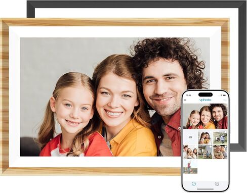Dragon Touch Modern 15 Pro Digital Picture Frame, 15.6" FHD Touch Screen 1200P WiFi Digital Photo Frame Instant Share Photos and Videos via App, Email, Cloud, Portrait and Landscape in Saudi Arabia