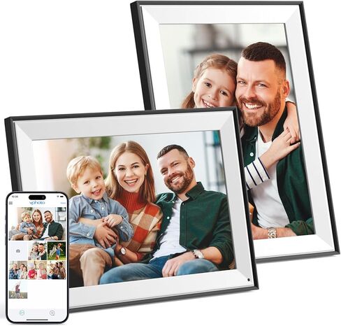 Dragon Touch Modern 15 Pro Digital Picture Frame, 15.6" FHD Touch Screen 1200P WiFi Digital Photo Frame Instant Share Photos and Videos via App, Email, Cloud, Portrait and Landscape in Kuwait