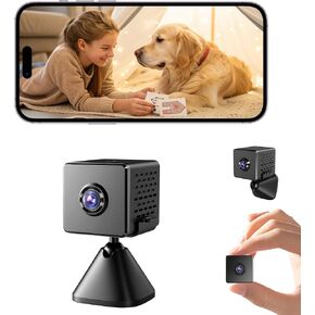 2K Indoor Security Camera with Night Vision & 2 LED Lights | WiFi Camera for Monitoring Elderly, Babies, and Pets | Cameras for Home Security Cloud & SD Card Storage | 2.4G WiFi Compatible Only in Saudi Arabia