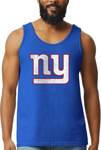 Hybrid Sports NFL - Buffalo Bills - Distressed Team Logo - Men's Lightweight Fan Tank Top - Size Medium - Royal Blue in Saudi Arabia
