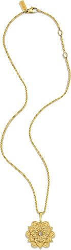 HOPE LOVE SHINE Mandala Necklace – “Everything You Need Is Within You" Engraved Pendant – Gold Spiritual Jewelry for Women, Self-Love Gift, Affirmation Necklace for Healing & Encouragement in Kuwait