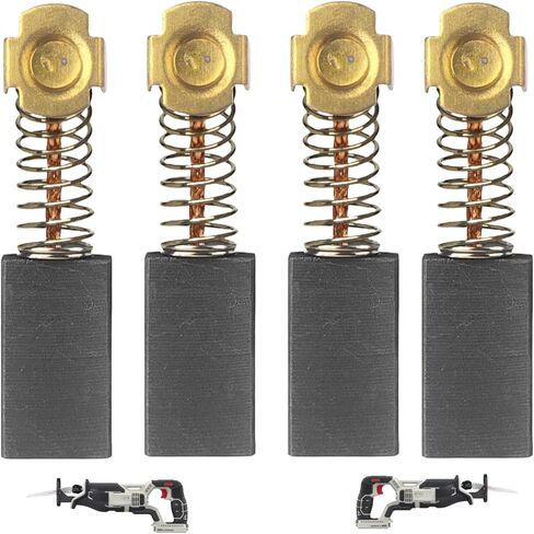 (4 Pack) N031652, 869659, 824216 Router Carbon Brush Set For Porter Cable 6302 6902 690LR 691 6912 694917 in Kuwait