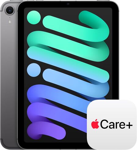 Apple iPad mini (A17 Pro): Apple Intelligence, 8.3-inch Liquid Retina Display, 256GB, Wi-Fi 6E + 5G Cellular, 12MP Front/12MP Back Camera, Touch ID, All-Day Battery Life — Space Gray in Kuwait