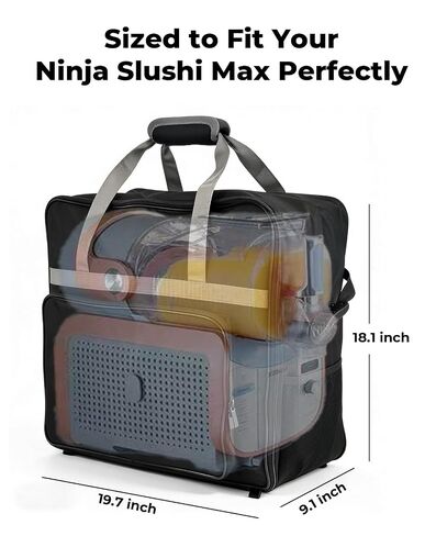 Carrying Bag for Ninja Slushie FS605 Max,Travel Tote Bag for Ninja Slushi Machine XXL,Storage Case for Ninja Slushie Maker Accessories in Saudi Arabia