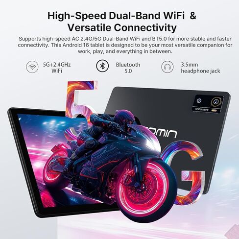 تابلت 10 بوصة 2024 أحدث جهاز لوحي Android13 2 في 1 مع لوحة مفاتيح، معالج ثماني النواة مع أجهزة لوحية واي فاي، 64 جيجابايت 1 تيرابايت توسيع، 4G خلوي، 1080 بيكسل 13 ميجابكسل، نظام تحديد المواقع/بلوتوث/ماوس/قلم - رمادي in Kuwait