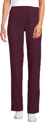 Lands' End Women's Active Hi Impact 5 Pocket High Rise Straight Leg Pants in Kuwait