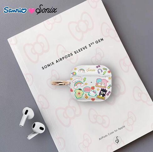 Sonix Brown Tort Case for Airpod Gen 1 / Gen 2 [Hard Cover] Protective Tortoise Shell Leopard Case for Apple Airpods in Kuwait