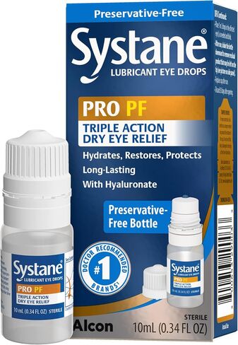 Systane Pro PF Dry Eye Relief Preservative Free Lubricant Eye Drops 10 mL in Kuwait
