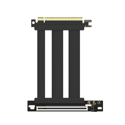GLOTRENDS PCIe 5.0 X16 GPU Riser Cable (Male:00D - Female:90D, 200mm) in Saudi Arabia