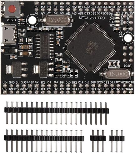 AITRIP MEGA 2560 PRO Embed CH340G/ATMEGA2560-16AU Chip with Male Pin headers Compatible for Arduino Mega2560 Module (2pcs) in Saudi Arabia