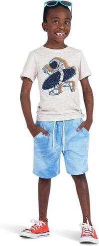 Appaman Boys' Space Surfer Short Sleeve Graphic Tee (Toddler/Little Big Kid) in Saudi Arabia