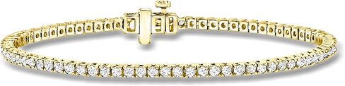 Ross-Simons 2.00 ct. t.w. Lab-Grown Diamond Tennis Bracelet in 18kt Gold Over Sterling in Saudi Arabia
