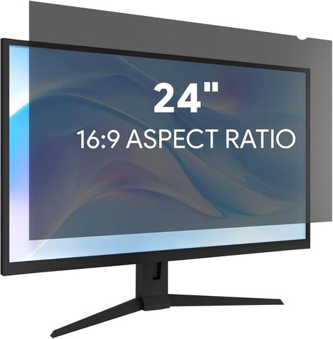 STAPLES 2768163 Privacy Filter for 23.8-Inch Widescreen Monitors Black in Saudi Arabia