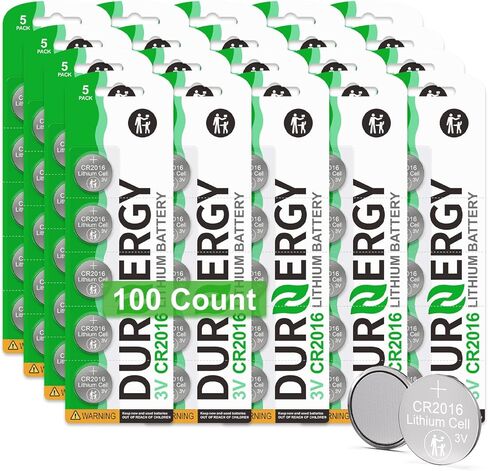 CR2016 3V Lithium Battery 5 Pack, Key Fob Battery CR2016 Battery for Car Remote in Saudi Arabia