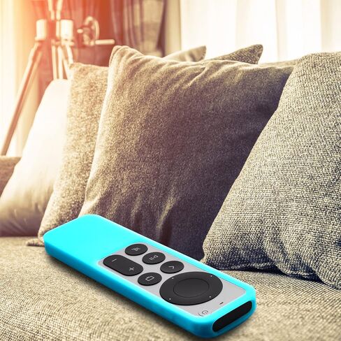 Case for Siri Remote 2021, Silicone Cover Compatible with Apple TV 4K / HD Remote Control, Latest Model 6th Generation Remote Controller Holder Skin Sleeve Glow in The Dark Green in Saudi Arabia