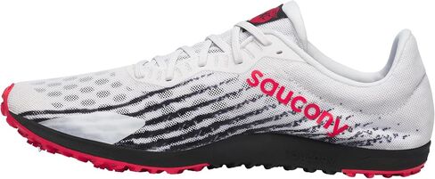Saucony Men's Kilkenny XC 9 Spike Sneaker, White/Black, 9.5 in Saudi Arabia