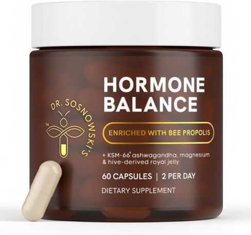 Dr Sosnowski's Bee Fuelled Daily Energy Supplement Daily Mental + Physical Energy Metabolism, Vegetable Capsules, 60ct in Saudi Arabia