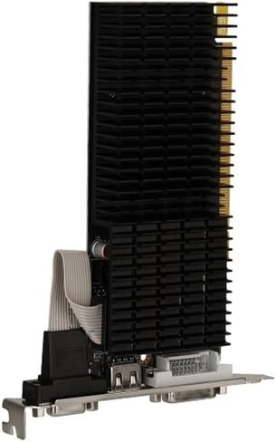 بطاقة رسومات الكمبيوتر maxsun AMD R5 230، 2G GDDR3، بطاقة فيديو HDMI VGA DVI ITX SFF وحدة معالجة الرسومات منخفضة المستوى جاهزة in Kuwait