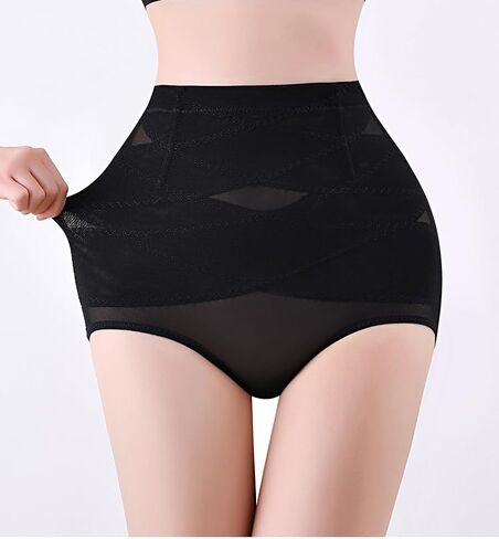 Tummy Control Thong Shapewear High Waisted Cross Shape Design Underwear in Saudi Arabia