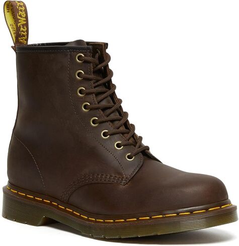 Dr. Martens 1460 - Unisex Boots - Genuine Leather Upper - EVA Foam Footbed - Shock-absorbing EVA Midsole Muted Purple UK 6 (US Men's 7, US Women's 8) Medium in Saudi Arabia