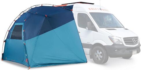 Kelty Highroads Overlanding Shelter - Universal Mount Car Camping Tent with Large Zippered Entry, Aluminum Frame, Adjustable Walls and Windows, UV Protection, Rainproof, Stuff Duffel Included, 2024 in Saudi Arabia