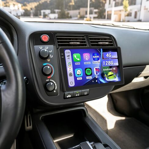 2+64G Inefala for Honda Civic 1996-2000 Android 13 Car Radio Stereo with Wireless CarPlay Android Auto, 9 Inch Touch Screen Head Unit with WiFi GPS Bluetooth FM/RDS SWC USB Backup Camera MIC in Saudi Arabia