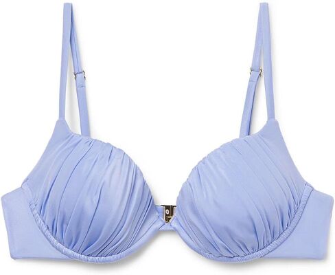 Woman's Push Up Swimsuit Shiny Satin in Saudi Arabia