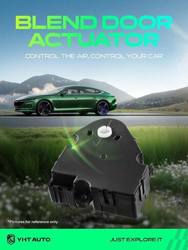 YHTAUTO HVAC Air Door Actuator Blend Door Levers - Fits Buick & Pontiac Models - LeSabre/Bonneville 2000-2005 - Main Mode 4 Pins Air Flap Actuator - Replaces# 89018378 in Kuwait