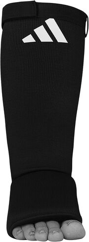 Adidas Shin Guards for Muay Thai, MMA, Kickboxing, Martial Arts; Superior Beginner and Training Shin Pads,Men and Women Protection, ADIBP08B in Kuwait