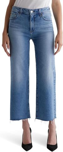 AG Adriano Goldschmied Women's Saige Wide Leg Crop Jeans in Saudi Arabia
