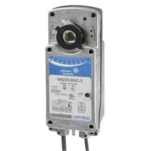 Johnson Controls M9220-HGA-3 M9220 Series Electric Spring-Return Actuator, Proportional with Adjustable Zero and Span, 24 Vac in Saudi Arabia