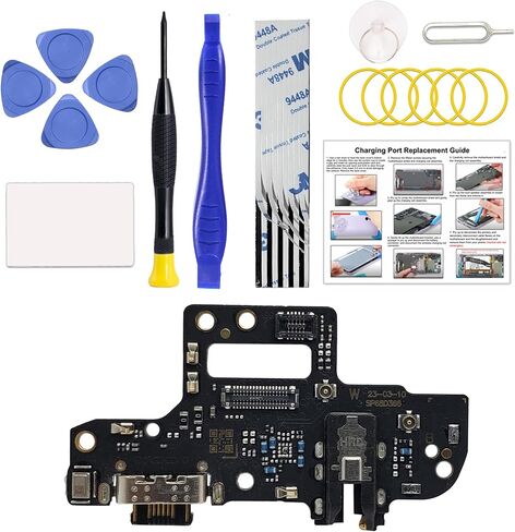 for Moto G Stylus 2023 4G USB Charging Port Replacement, Type C Dock Board Connector for G Stylus 2023 4G Version XT2317 (Not for 5G XT2315), with Tools & Instruction in Saudi Arabia