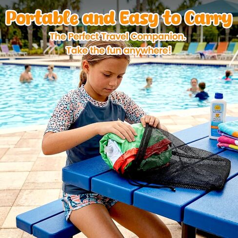 FUTUREPLUSX 2PCS Large Beach Balls, Inflatable Pool Balls 42" PVC Beach Balls Classic Rainbow Colors for Kids Summer Pool Beach Party in Saudi Arabia