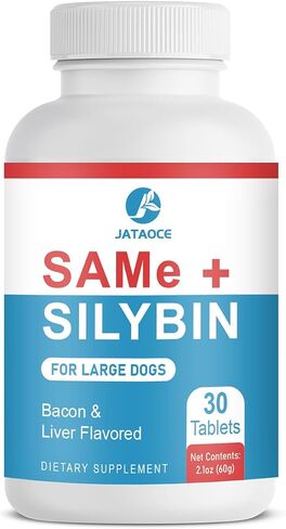 Same and Silybin for Dogs - S-Adenosyl-L-Methionine, Same for Dogs, Liver Supplements for Dogs, Hepatic Supplement for Liver & Brain, Dog Liver Support (Same+Silybin), All Dogs (Under 120 lbs) in Saudi Arabia