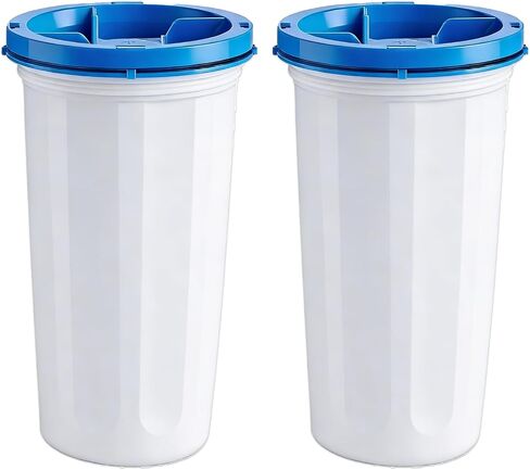 Compatible with New Culligan Pitcher & Dispenser Water Filter Cartridge 4 Count, 5-Stage Advanced Filtration, Reduces Lead, Total PFAS, Mercury, Fluoride & Chlorine by GAMOTH in Saudi Arabia