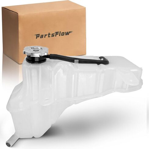 Partsflow Coolant Reservoir Tank W/Cap&Pipe For 2005-2010 Chrysler 300 For 2008 2009 2010 Dodge Challenger For 2006 2007 2008 2009 2010 Dodge Charger For 2005-2008 Dodge Magnum 603-056 in Saudi Arabia