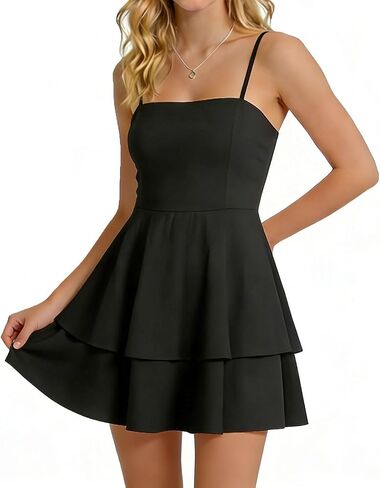 Women's Sexy with Adjustable Bow Backless Halter Dress Perfect for Cocktail Parties Mini Dress for Parties in Saudi Arabia