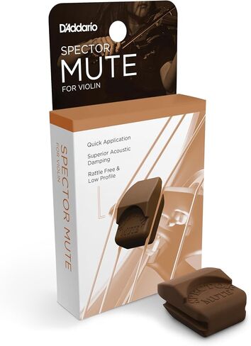 D'Addario Orchestral Spector Violin Mute, Copper (9491) in Kuwait