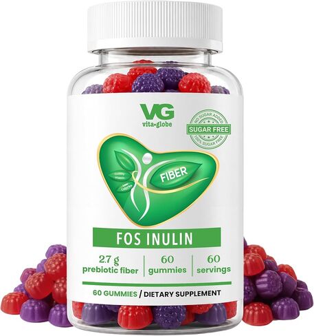 VitaGlobe Fiber Gummy Vitamin, Sugar Free, 60count in Saudi Arabia