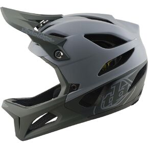Troy Lee Designs Stage Adult Mountain Bike Downhill Enduro Helmet W/MIPS, Stealth Camo Olive, Medium/Large in Kuwait