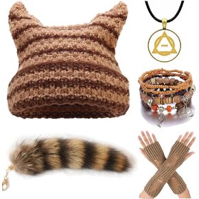 Wild Heart: Fairycore and Grunge Fusion with Therian Paws Accessories in Saudi Arabia