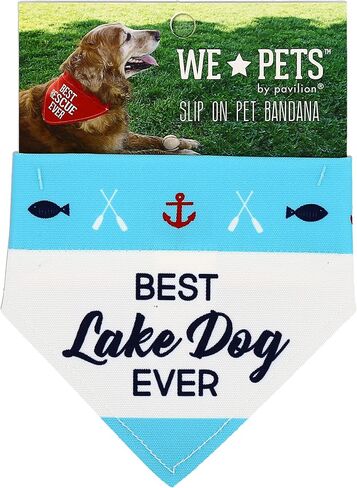 Pavilion Gift Company pet Bandana, Green, 12 X 8 in Saudi Arabia
