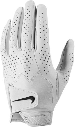 Nike Womens Tour Classic IV Left Hand Golf Glove White | White | Black Medium/Large in Saudi Arabia