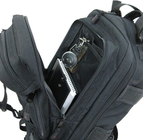 Presidio Tactical Assault Backpack - Military Approved Compact Backpack Made Of Water Resistant 900 Denier Cordura Nylon Features Large Center Pocket & MOLLE Webbing in Saudi Arabia