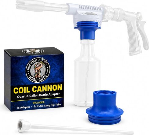 Coil Cannon Mixing Sprayer for Air Conditioner and Refrigeration Dilution Ratios - 2-qt. Size - Works With Other Cleaners Calling for Higher Dilution Ratios in Saudi Arabia