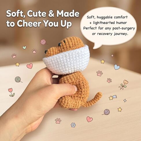 Emotional Support Shark Positive Crochet Animals Handmade Crochet Stuffed Animal Cute Mini Crocheted Animals with Inspirational Card Positive Pickle for Friends Gift Coworker Birthday Gifts in Saudi Arabia