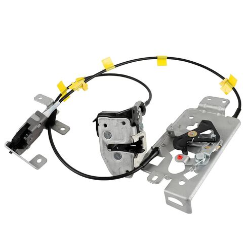 Nakuuly Right Passenger Side Rear Door Lock Latch & Cable Compatible with Ford F150 Extended Cab Pickup 2004-2008, Upper and Lower Latches Assembly Replaces # 8L3Z-18264A00-B, 6L3Z-18264A00-B in Saudi Arabia