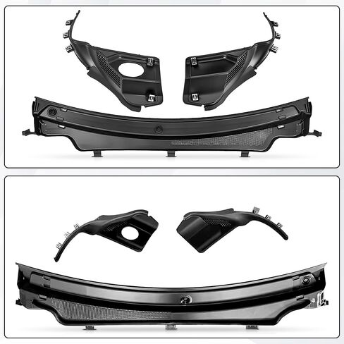 PartsFlow Windshield Wiper Cowl Front Upper Cowl Panel Replace For 2011 2012 2013 2014 2015 Jeep Grand Cherokee Insert Panel Grille Top Deflector in Kuwait