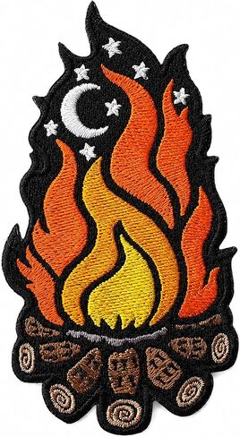 Campfire Patch - Hook and Loop Tactical Morale Patch in Saudi Arabia