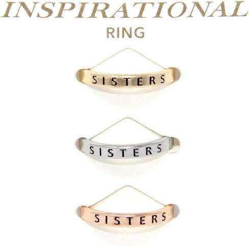 Inspirational Positive Message Engraved Thin Finger Opening Rings 3 in 1 Set - 28 Diff-Phrases in Saudi Arabia
